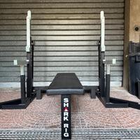 Olympic Squat Bench RACK-POWERLIFTING-IPF Palestra