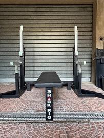 Olympic Squat Bench RACK-POWERLIFTING-IPF Palestra
