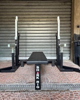 Olympic Squat Bench RACK-POWERLIFTING-IPF Palestra