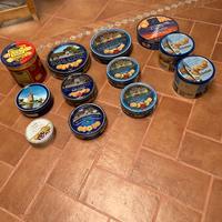 12 Scatole assortite di latta da Biscotti Danesi