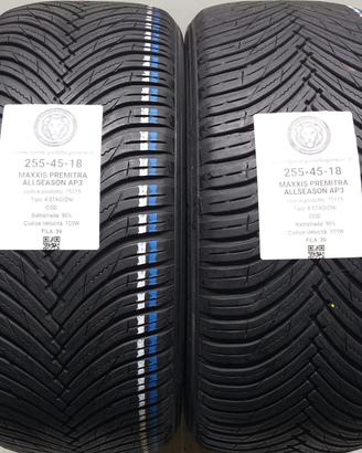 2 GOMME 255 45 18 MAXXIS A75115