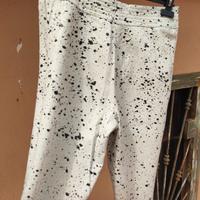 Pantaloni in pelle "Krizia"