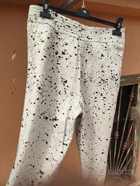 Pantaloni in pelle "Krizia"