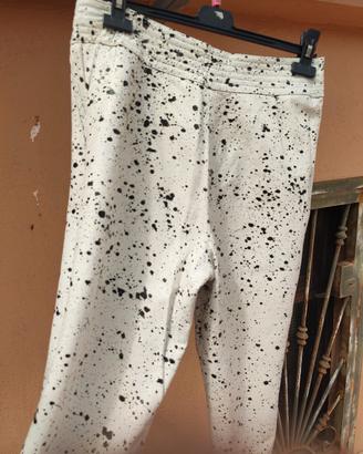 Pantaloni in pelle "Krizia"
