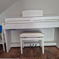 Piano forte yamaha bianco CLP-635