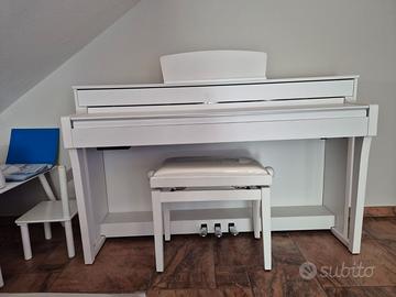 Piano forte yamaha bianco CLP-635