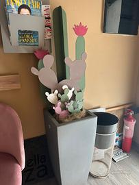 Vaso fiori in compensato 