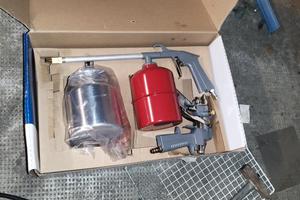 kit aria, verniciatura 