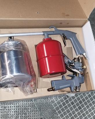 kit aria, verniciatura 