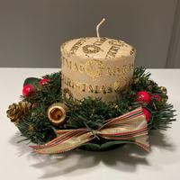 Candela natalizia(CereriaPernici)NuovaMetallizzata
