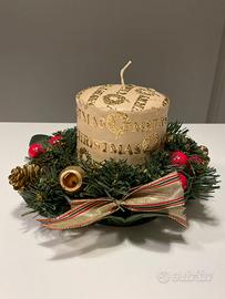 Candela natalizia(CereriaPernici)NuovaMetallizzata