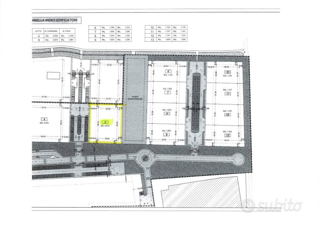 Terreno di 2873 m² a Castelnovo di Sotto - Vista 3