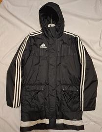 Piumino Adidas Nero e bianco