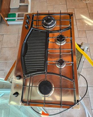 piano cottura a gas