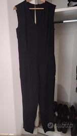 Tuta/jumpsuit donna Benetton tg46/L nera