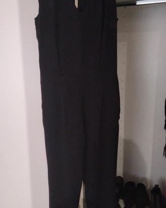 Tuta/jumpsuit donna Benetton tg46/L nera