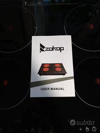 Piano di cottura elettrico Zokop in vetroceramica 