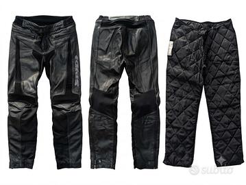 Pantaloni Moto SPIDI in Pelle 48/50 - Come nuovi