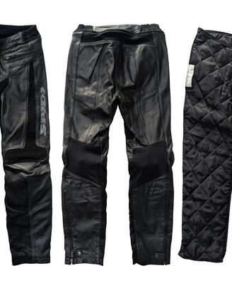 Pantaloni Moto SPIDI in Pelle 48/50 - Come nuovi