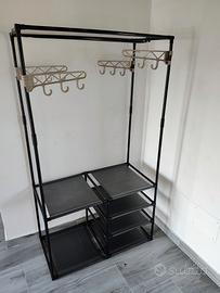 armadio tubolare a giorno 