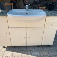 Mobile bagno granito con lavandino