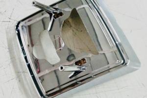 Bordino cromato fanale vespa LML star