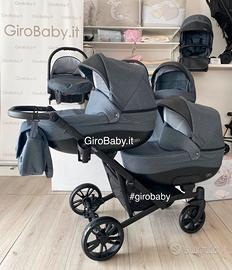 trio gemellare fratellare NUOVI NEGOZIO carrozzina