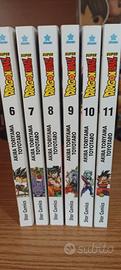 Dragon ball super manga dal volume 6 all'11