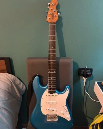 Sterling by Music Man Cutlass CT30 SSS - Blue