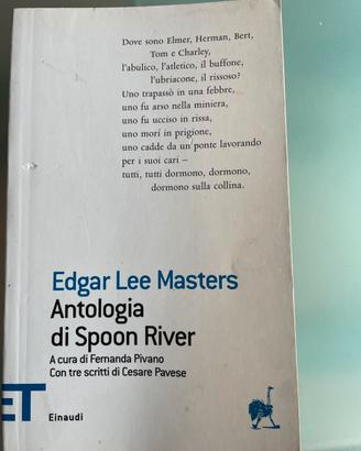 Libro Antologia di Spoon River