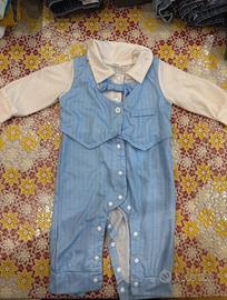 Tutina elegante neonato