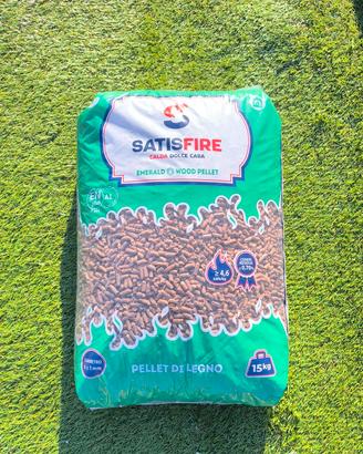Pellet in sacchi da 15 kg