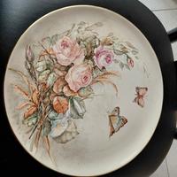 piatto decorato a mano