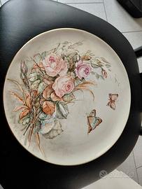piatto decorato a mano