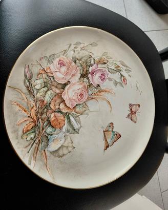 piatto decorato a mano