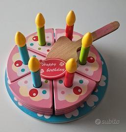 Torta in legno per bambini