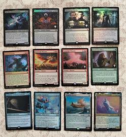 12 carte rare e mitiche FOIL [Magic MTG]