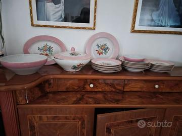 Set piatti per 6persone, insalatiera e coppe ( nuo