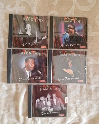 5 CD I Giganti Jazz & Pop