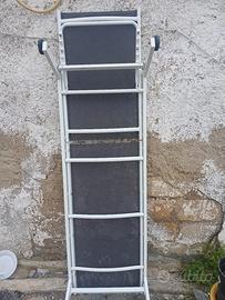 lettino da sole nuovo alluminio 