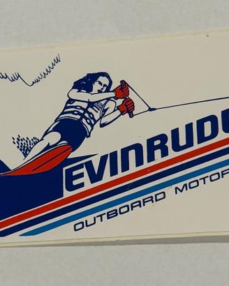 ADESIVO VINTAGE EVINRUDE OUTBOARD MOTORS ORIGINALE