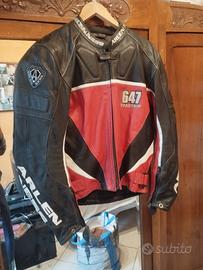 Giacca da moto arlen Ness taglia 50 pelle canguro