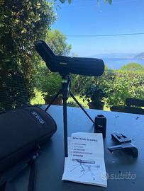 Cannocchiale Sky Master 12-36x50 con treppiede e c