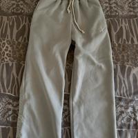 pantaloni effetto doppio