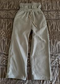 pantaloni effetto doppio