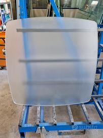 TAVOLO IN 10MM SATINATO TEMPRATO 100x100cm CURVO