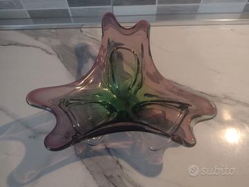 Centrotavola in vetro di Murano
