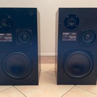 Coppia diffusori acustici da scaffale 3 vie