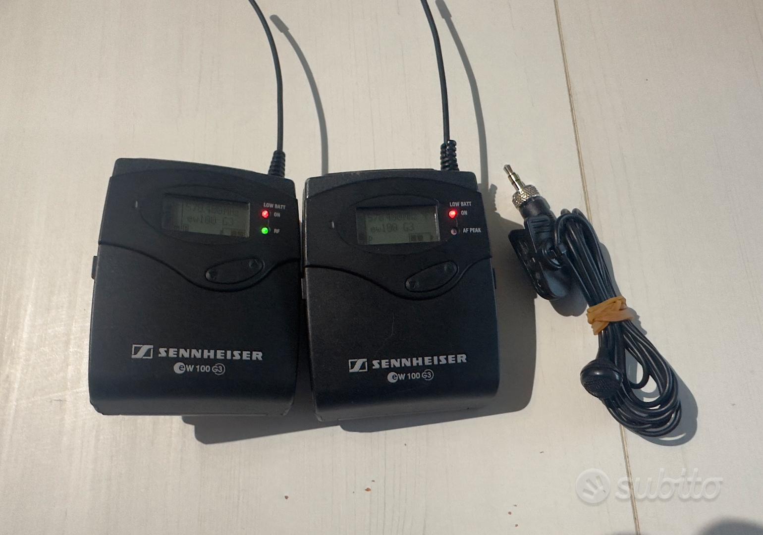 Microfono wireless Sennheiser ew100 G3 - Strumenti Musicali In vendita a  Catania