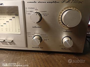 Amplificatore Marantz PM 750 DC 1982